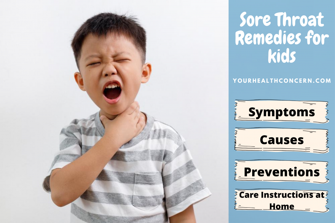 Sore Throat Remedies for Kids